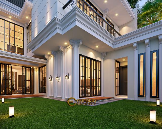 #classichomedesign - Mrs. Zerli Modern Classic House 2 Floors Design - Jakarta - Code 19304