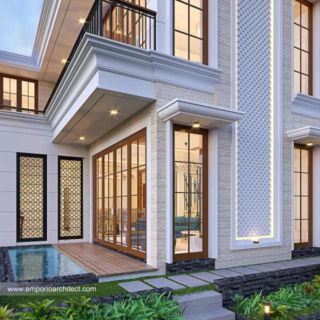 #classichomedesign - Mr. SHL 1421 Modern Classic House 2 Floors Design - Bekasi - Code 29636