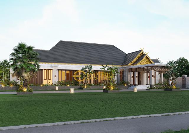 Desain Tampak Depan Rumah Tradisional 1 Lantai Ibu Mila di Jambi