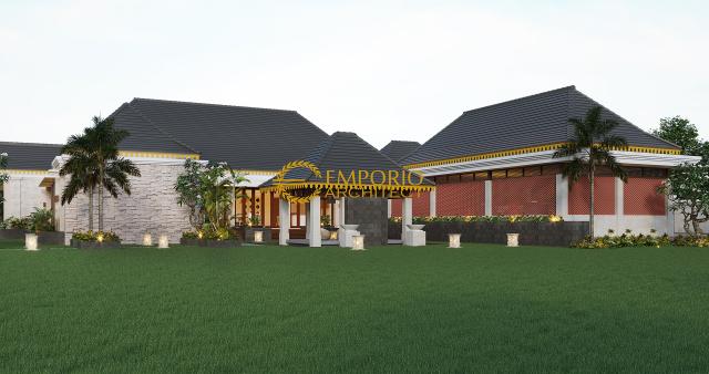 Desain Tampak Belakang Rumah Tradisional 1 Lantai Ibu Mila di Jambi