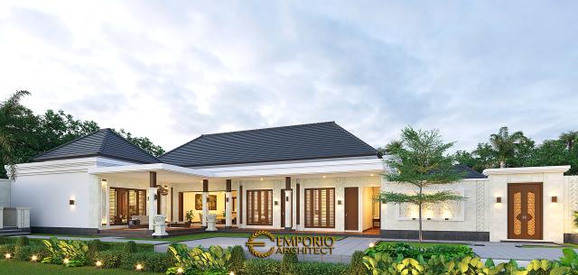 Desain Rumah Villa Bali 1.5 Lantai Ibu Dewi di  Singaraja, Bali