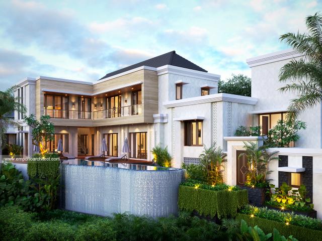 Desain Rumah Villa Bali 2 Lantai Bapak FRS di  Pecatu, Badung, Bali