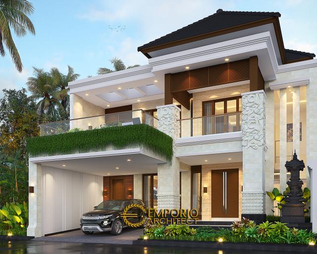 Desain Rumah Villa Bali 2 Lantai Bapak Bayu di  Denpasar, Bali