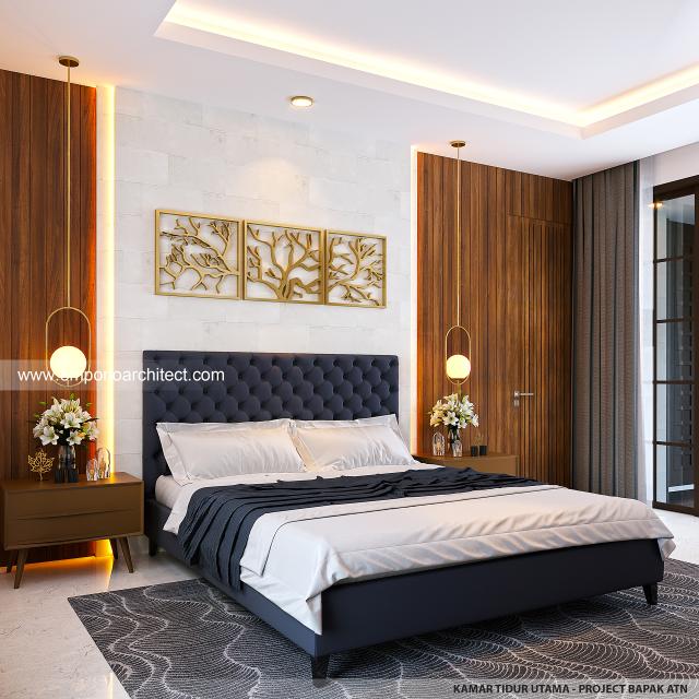 #bedroomdesign - Mr. ATN II 1633 Villa Bali House 2 Floors Design - Canggu, Bali - Code 34061