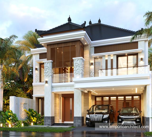 Desain Rumah Villa Bali 2