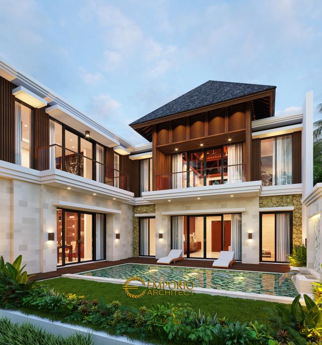 Desain Rumah Terbaik Desain Style Villa Bali Modern Tropis