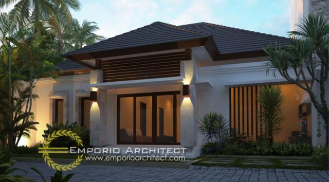 Desain Exterior 2 Ubud Golden Villa Style Villa Bali 3 Lantai di Bali