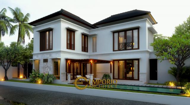 #exteriordesign - Mr. Ishak Tayeb Villa 2 Floors Design - Kerobokan, Bali - Code 11790