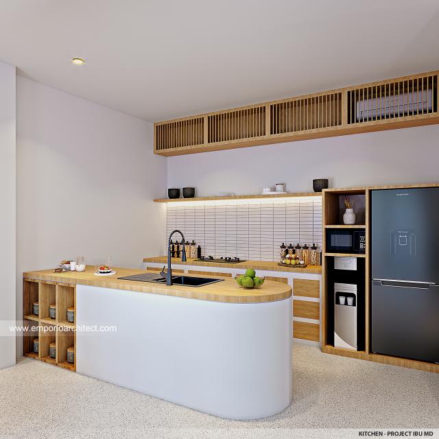 Desain Dapur Mango Villa Modern 2 Lantai Ibu MD Type B di Badung, Bali