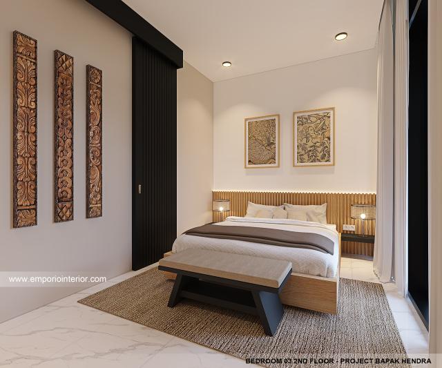 #bedroomdesign - Verdant Villa Modern 3 Floors Design - Gianyar, Bali - Code 34039