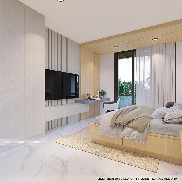 #bedroomdesign - Mr. HDR 1477 Type C Villa 3 Floors Design - Gianyar, Bali - Code 31957