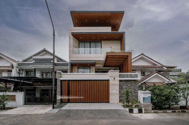 Hasil Konstruksi Rumah Bapak DVI di  Jakarta Barat