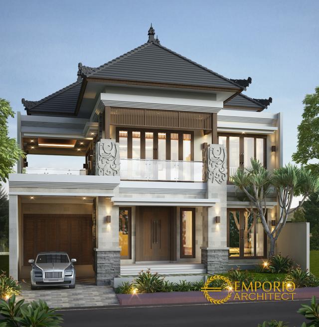 Desain Rumah Villa Bali 2 Lantai Bapak Edy di  Kuta, Bali