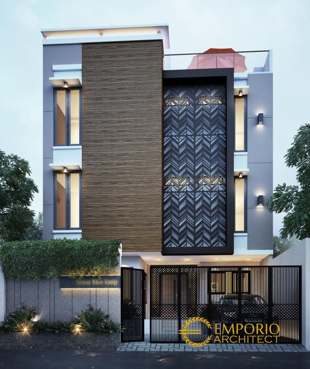 Desain Kost Modern 3 Lantai Bapak Adi di  Bandung