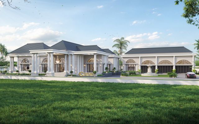 Desain Rumah Classic 1 Lantai Bapak Human di Bondowoso, Jawa Timur