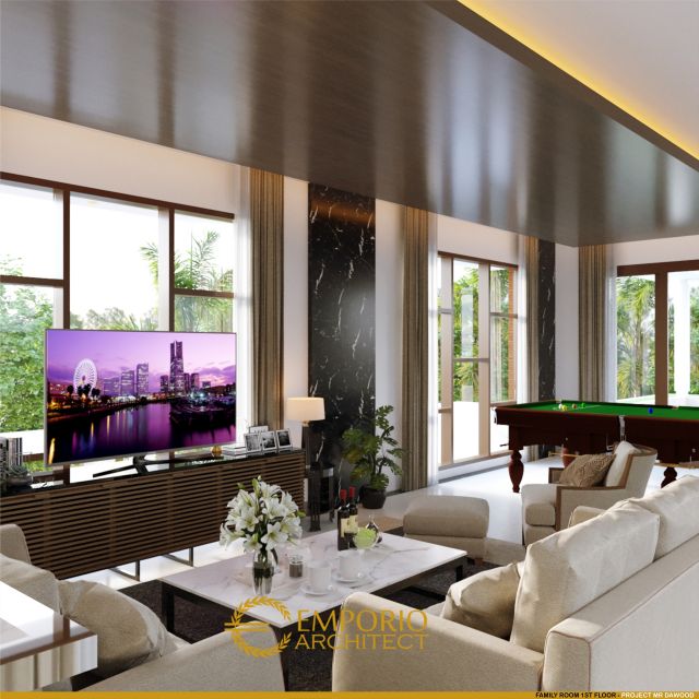 #interiorhomedesign - Mr. Dawood Villa Bali House 2 Floors Design - Brunei Darussalam - Code 7290