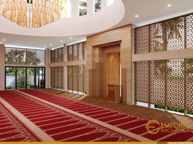 Desain Mushola 2 Masjid Modern 1 Lantai Jamie Al Minah di Cikarang, Bekasi, Jawa Barat