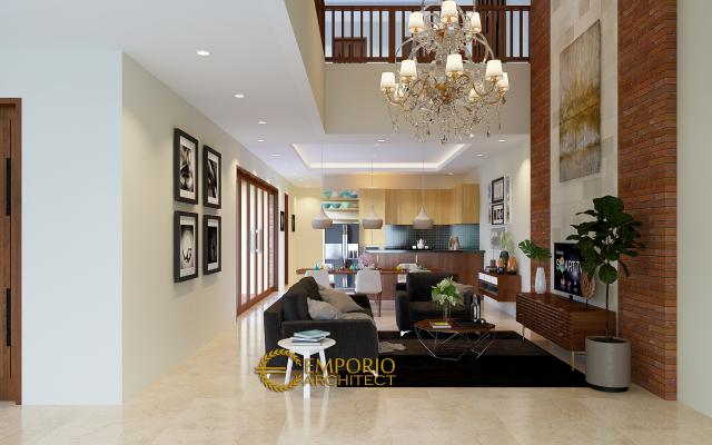 Desain Interior 1 Rumah Villa Bali 2 Lantai Bapak Arka di Denpasar, Bali