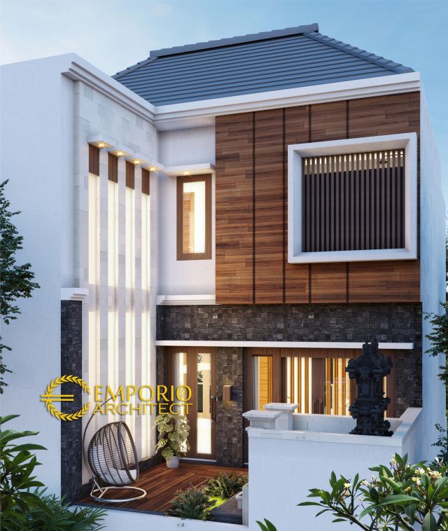 Desain Rumah Modern 3 Lantai Bapak Egi di Denpasar, Bali