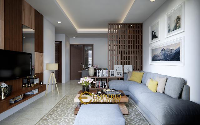 Desain Interior 2 Cluster Villa Bali 1 Lantai Kaliska di Karawang, Jawa Barat