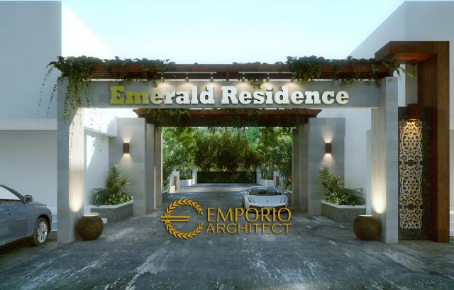 #residenceexteriordesign - Emerald Villa Bali Residence 2 Floors Design - Gorontalo - Code 11655