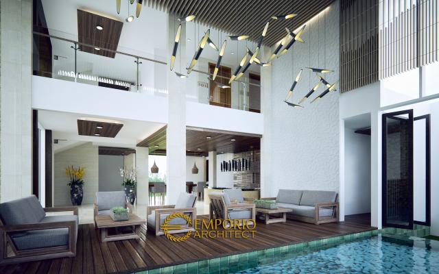 Gambar 2 Desain Hotel Modern 4 Lantai Ar Rayyan di  Kerobokan, Bali