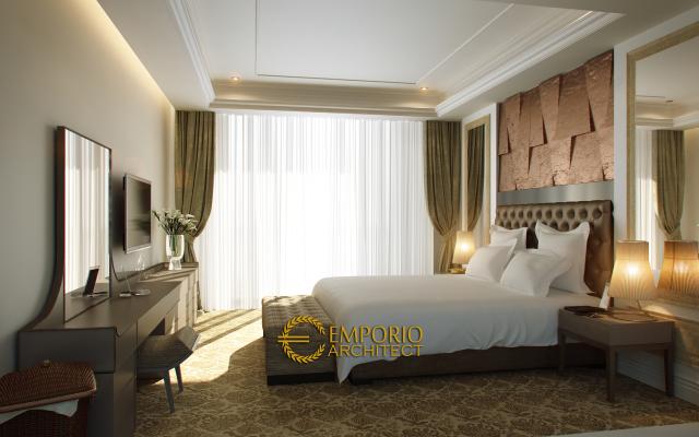 Desain Interior 2 Hotel Arlindo Style Villa Bali 4 Lantai di Puncak Bogor