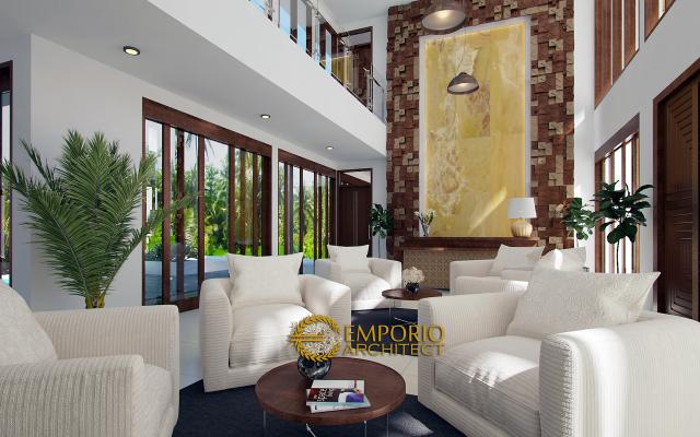 Desain Interior 6 Hotel Villa Style Villa Bali 5 Lantai Bapak Raymundus di Ubud, Bali