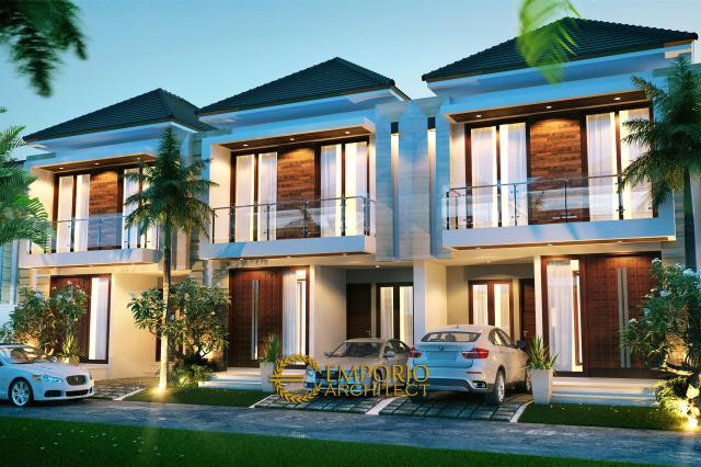 Desain Exterior Perumahan Modern 2 Lantai di Jakarta