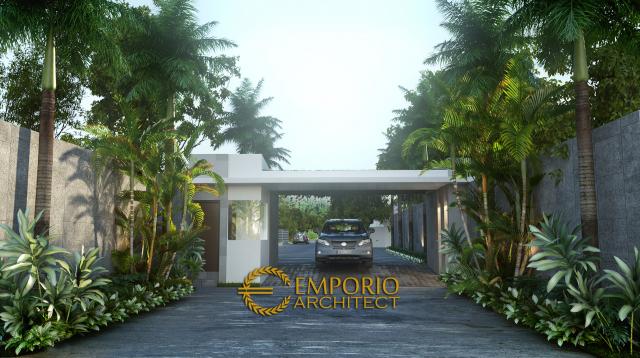 Desain Exterior 3 Perumahan Villa Bali 1 Lantai Bapak Gusdek di Tabanan, Bali