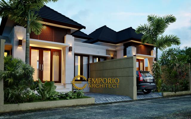 Gambar 3 Desain Perumahan Villa Bali 2 Lantai Type 60 dan 90 di  Sempidi, Badung, Bali