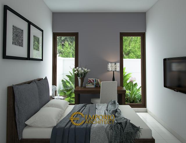 Desain Interior 3 Perumahan Lippo Style Villa Bali 1 Lantai di Carita, Banten