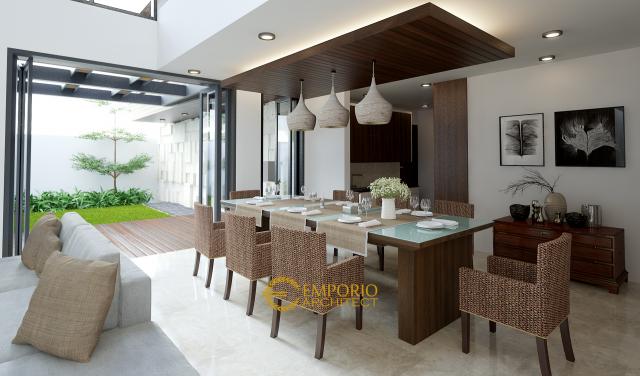 #interiorhomedesign - Mr. Andrika Modern House 2 Floors Design - Tangerang - Code 7712