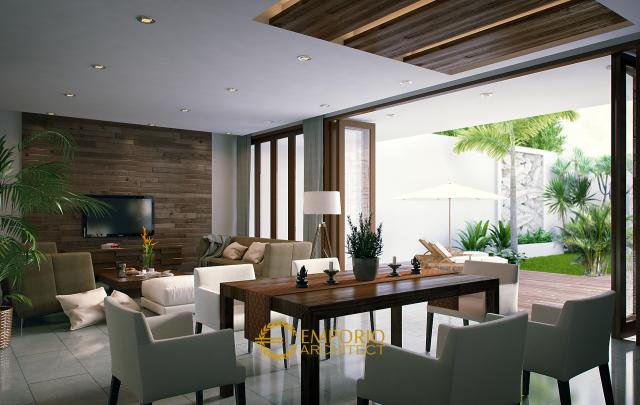 #diningroomdesign - Mr. Adrian Modern House 3 Floors Design - Jakarta - Code 7861