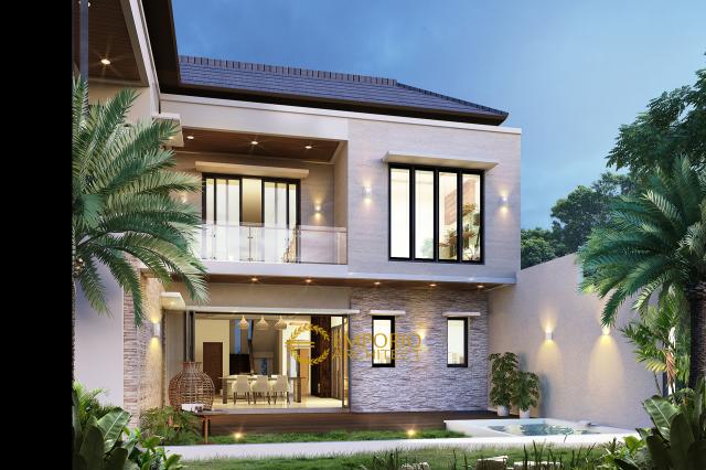 #modernhomedesign - Mr. Andre Modern House 2 Floors Design - Kelapa Gading, Jakarta Utara - Code 7993