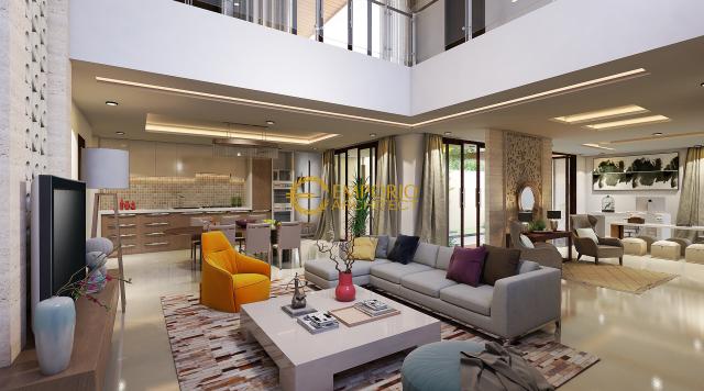 Gambar 2 Desain Rumah Modern 2 Lantai Bapak Anthon di  Jakarta