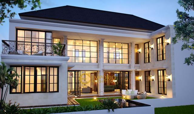 Desain Rumah Classic 2 Lantai Bapak Ardi di Yogyakarta