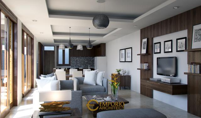 Desain Interior Rumah Villa Bali 2 Lantai Bapak Dr. Nurul Yakin di Cirebon