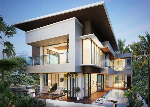 Gambar 3 Desain Rumah Modern 2 Lantai Bapak Mega di  Bandung