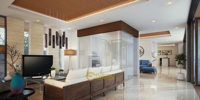 Gambar 2 Desain Rumah Modern 2 Lantai Bapak Mega di  Bandung