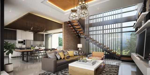 Gambar 2 Desain Rumah Modern 4 Lantai Bapak Willy di  Dago Pakar, Bandung