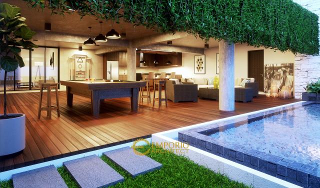 Desain Basement Rumah Ibu Ista di Jakarta