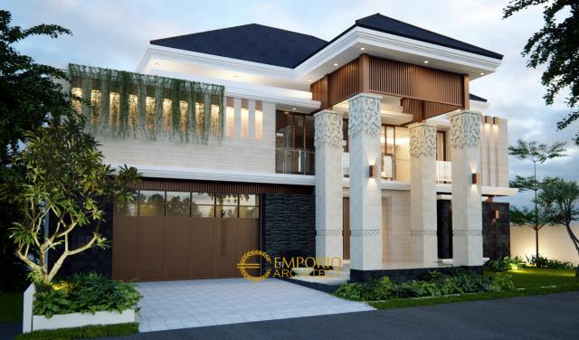 #gardendesign - Mrs. Tirza Villa Bali House 2 Floors Design - Jakarta - Code 7749