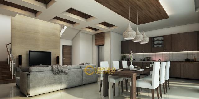 Gambar 2 Desain Rumah Modern 3 Lantai Ibu Yoke di  Jakarta