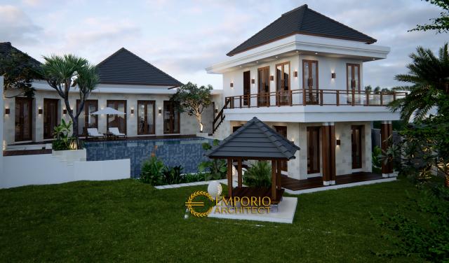 Desain Villa Style Villa Bali 2 Lantai Ibu Ni Luh di  Ubud, Bali