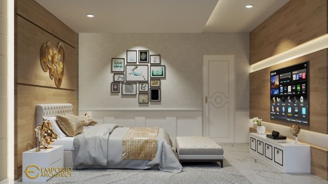 Desain Kamar Tidur Rumah Bapak Indra di Jakarta Barat