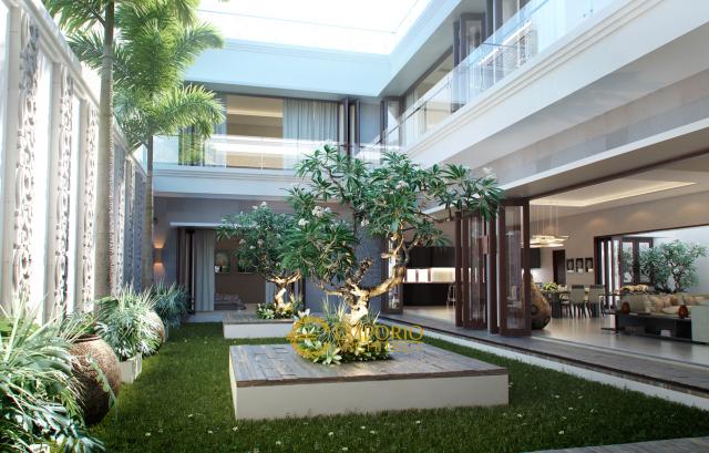 Desain Rumah Villa Bali 3 Lantai Bapak Martinus II di Jakarta