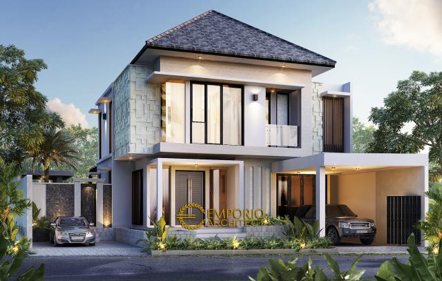 #2floorshousedesign - Mr. Ricardo Modern House 2 Floors Design - Jakarta - Code 10702