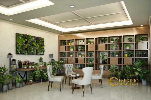 Desain Interior Rumah Classic 4 Lantai Bapak Bernard di Jakarta Utara