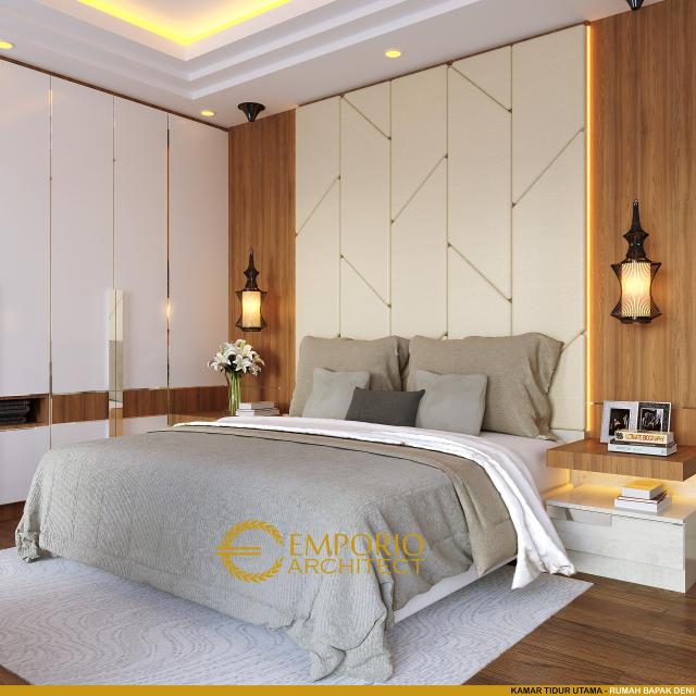 #bedroomdesign - Mr. Deni Modern House 2 Floors Design - Karawang, Jawa Barat - Code 9262